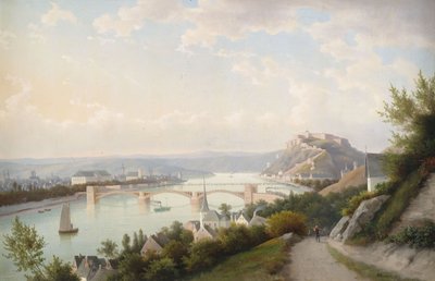 Landscape near Koblenz by Walther Wünnenberg